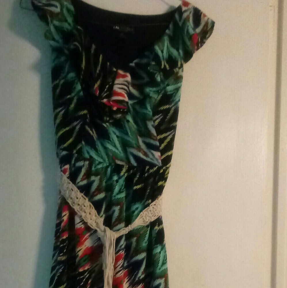 Ladies Maxi Dress with Belt